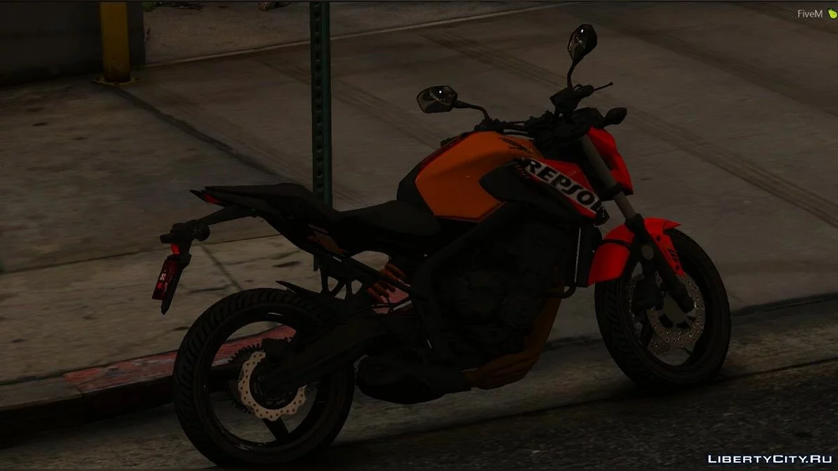 [2018] 本田CB650f Repsol [附加] [FIVEM] 1.0 / GTA 5