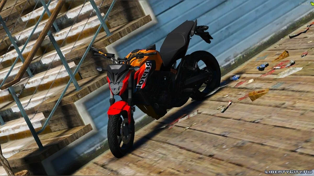 [2018] 本田CB650f Repsol [附加] [FIVEM] 1.0 / GTA 5