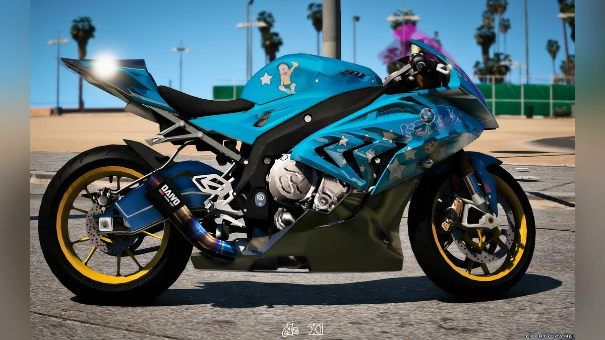 BMW S1000RR 2016 Edición Doremon [Add-On] BETA / GTA 5