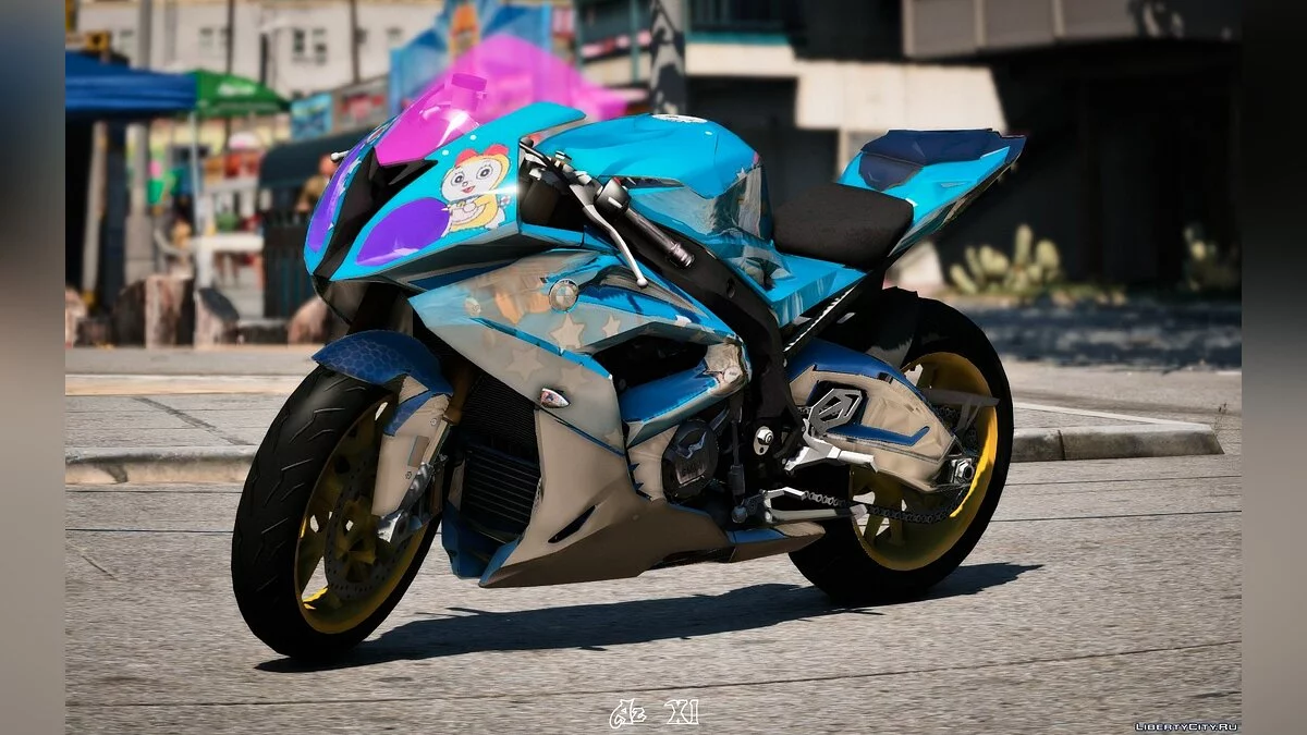 BMW S1000RR 2016 Edición Doremon [Add-On] BETA / GTA 5