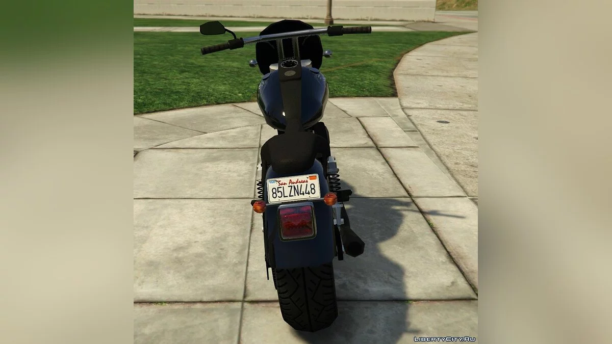 Мотоцикл Jax's Dyna - сини анархії / GTA 5