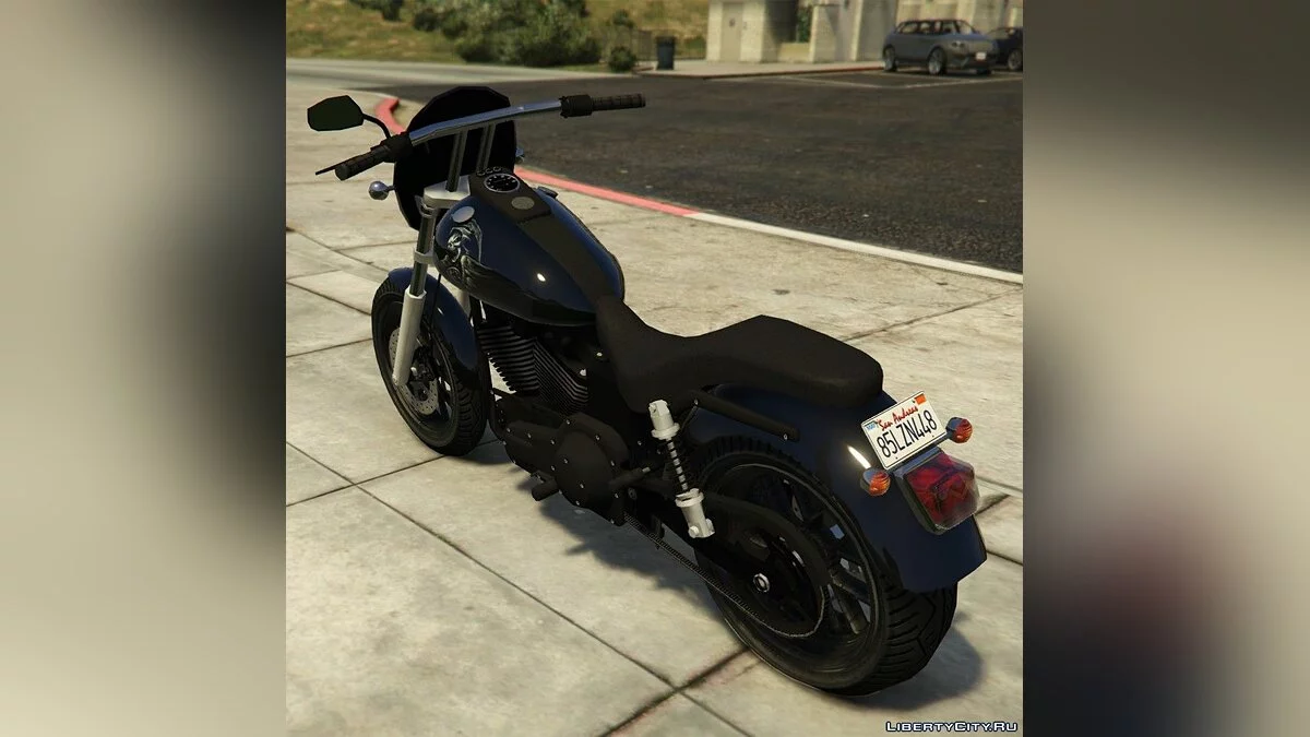 Мотоцикл Jax's Dyna - сини анархії / GTA 5