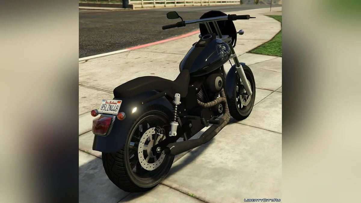 Мотоцикл Jax's Dyna - сини анархії / GTA 5