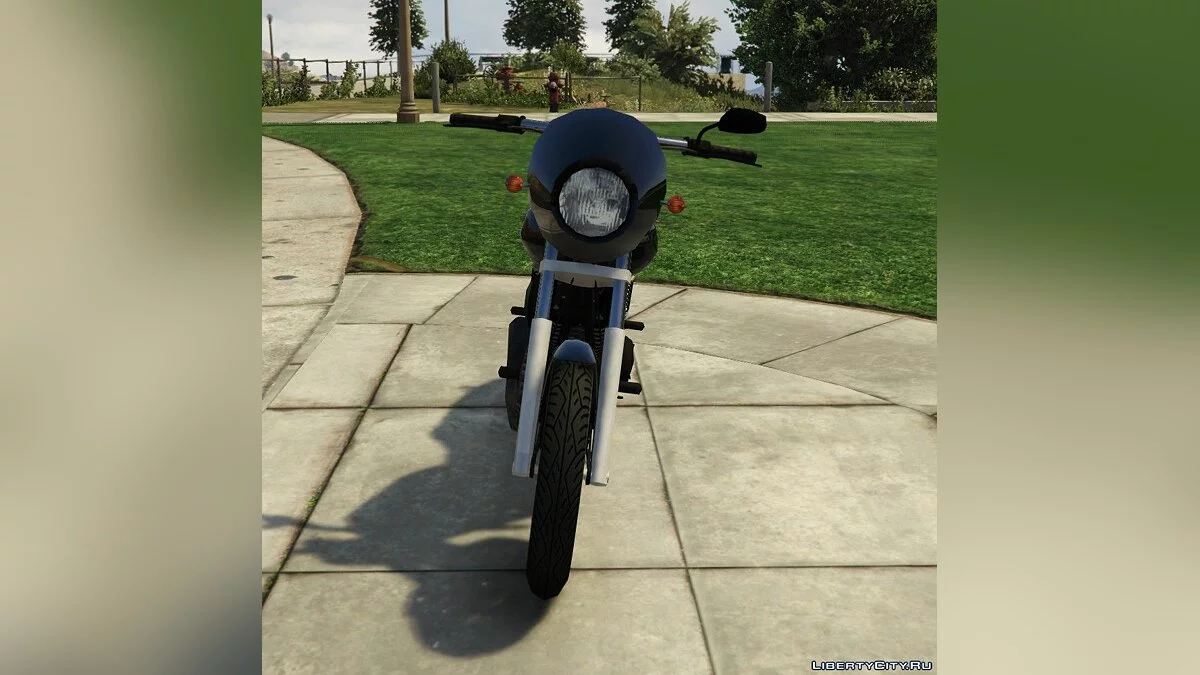 Мотоцикл Jax's Dyna - сини анархії / GTA 5