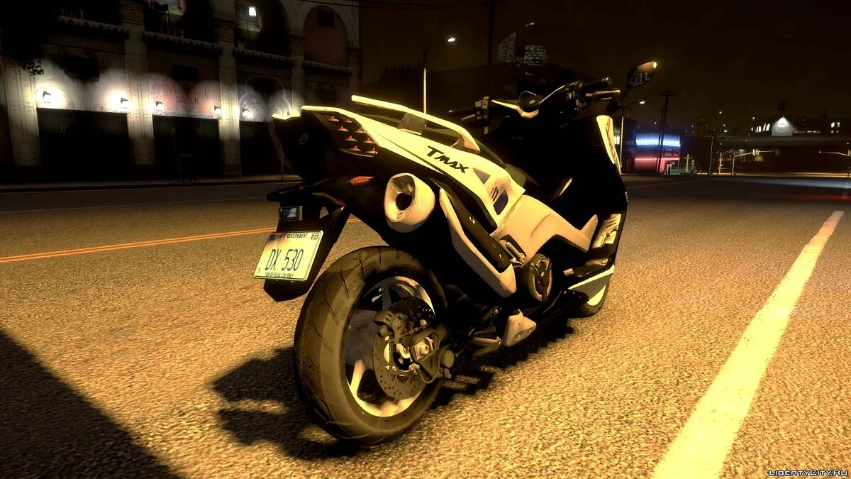 Yamaha TMAX 530 DX - Police Bike / GTA 5