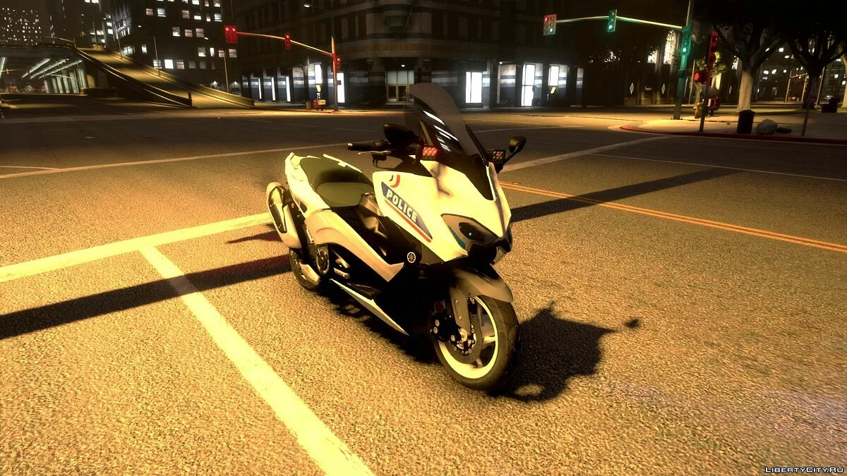 Yamaha TMAX 530 DX - Police Bike / GTA 5