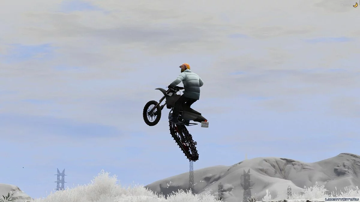 Motocicleta de Neve / GTA 5