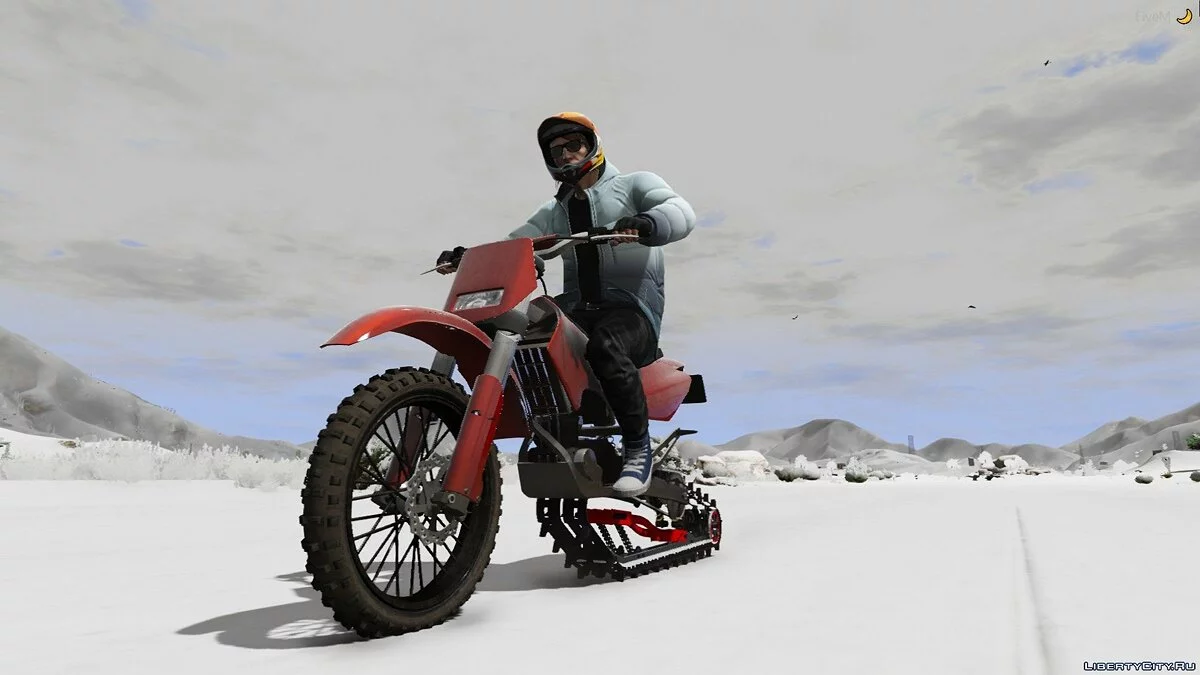 Motocicleta de Neve / GTA 5