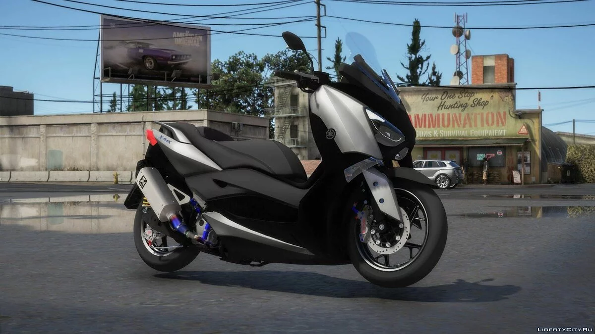 2019 Yamaha Xmax300 [Addon/Parte Extra/Desbloqueado] 1.5 / GTA 5