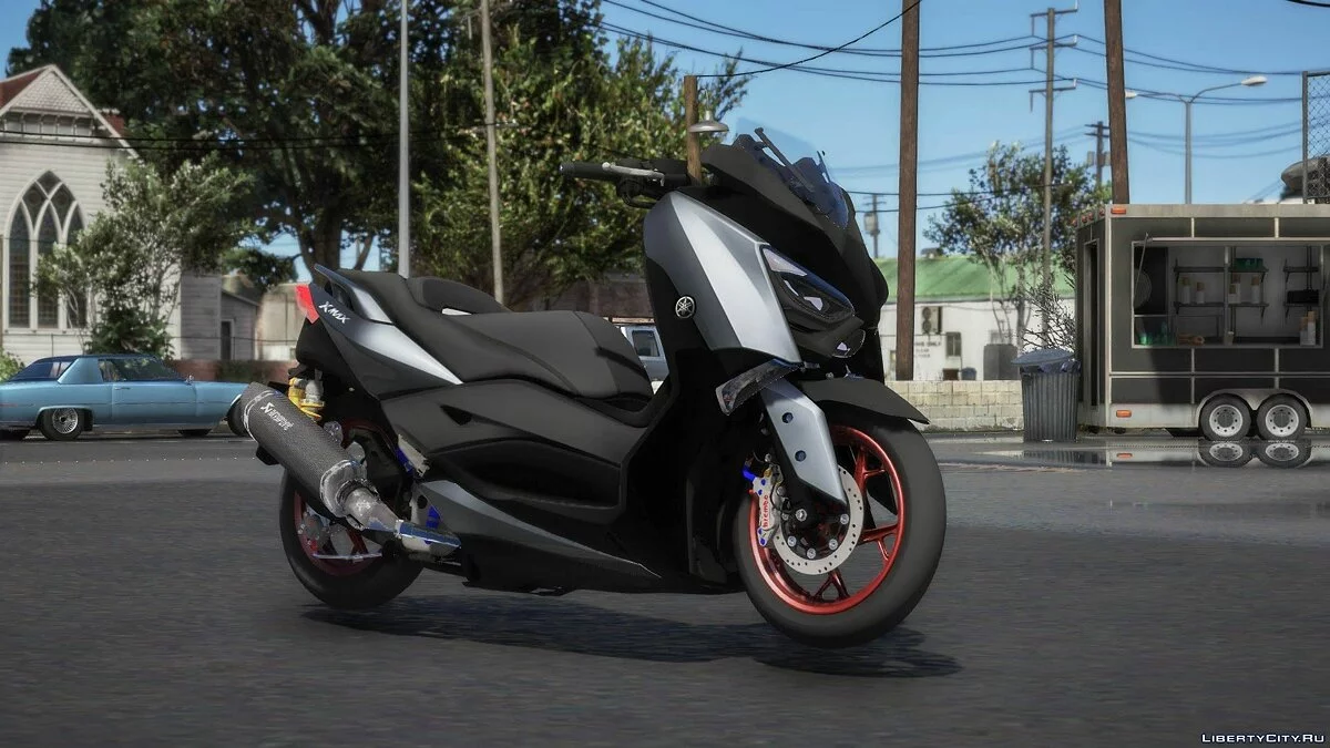 2019 Yamaha Xmax300 [Addon/Parte Extra/Desbloqueado] 1.5 / GTA 5