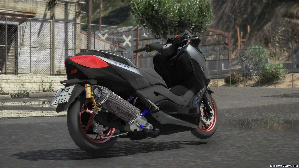 2019 Yamaha Xmax300 [Addon/Parte Extra/Desbloqueado] 1.5 / GTA 5