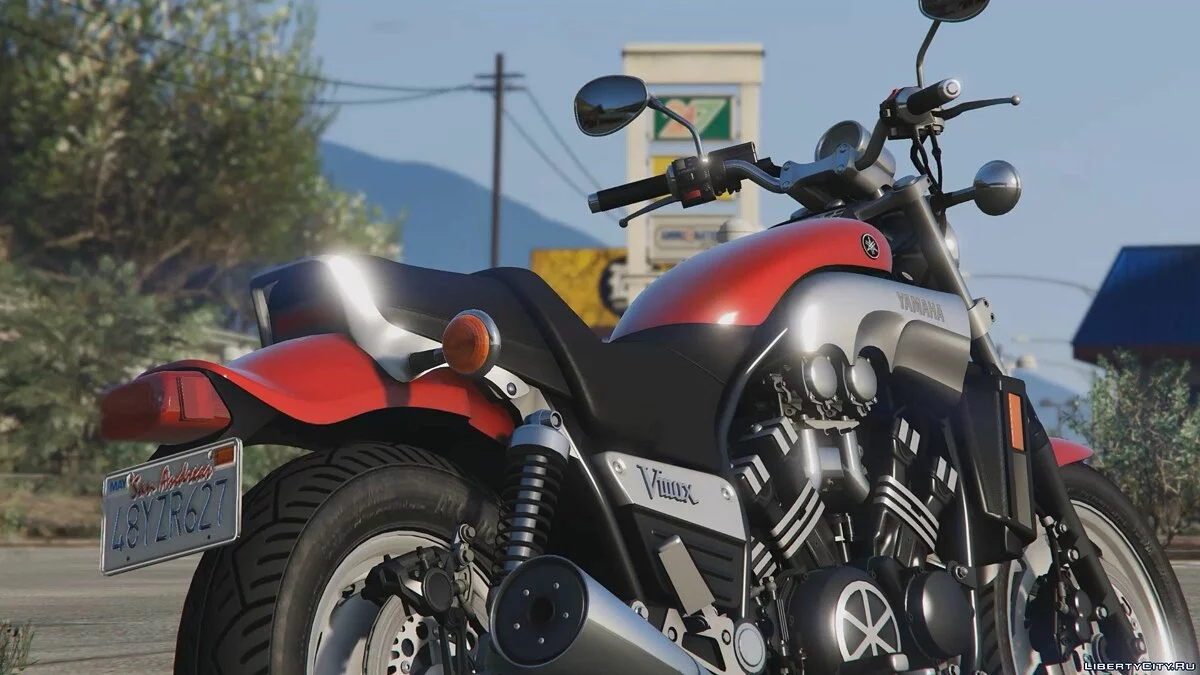 YAMAHA VMAX [Add-On] 1.0 / GTA 5