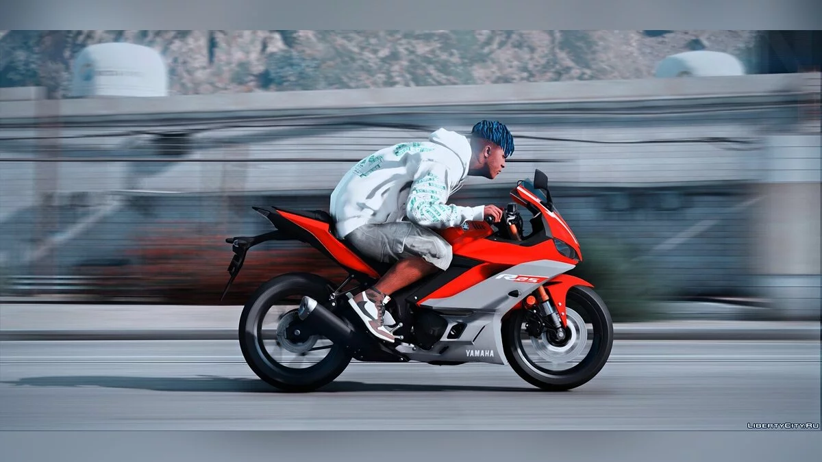 Yamaha YZF-R25/R3 2019 V4.1 / GTA 5