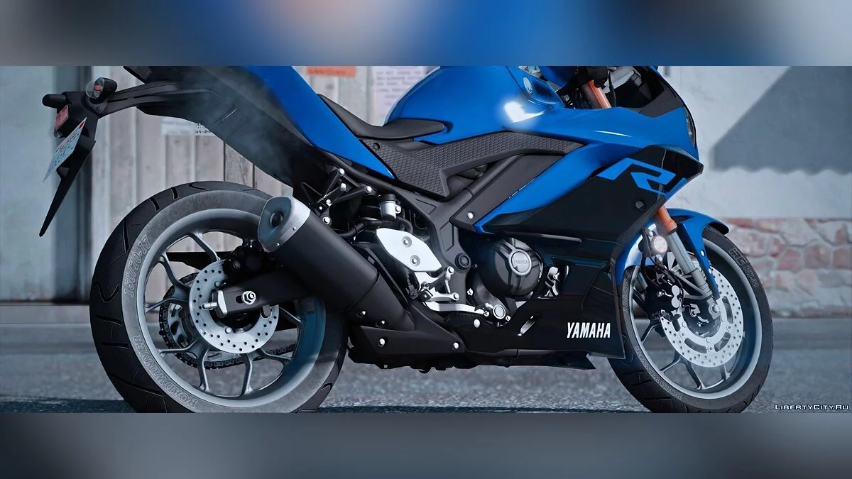 Yamaha YZF-R25/R3 2019 V4.1 / GTA 5