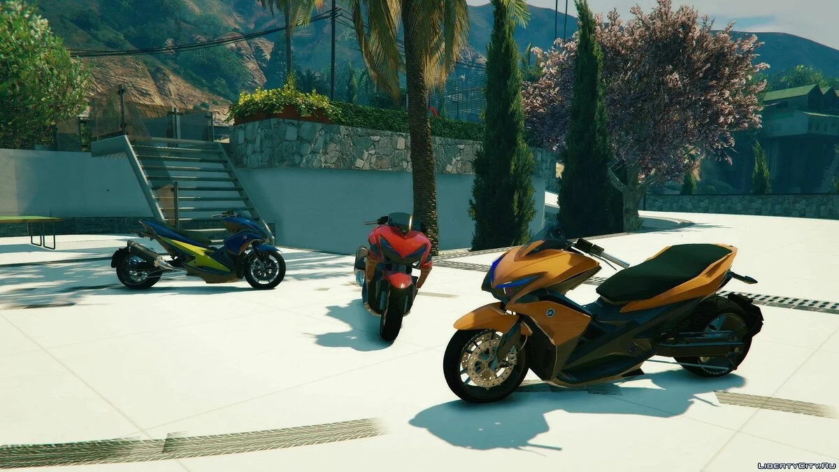 Yamaha Aerox 155 Drag [Añadir] 1.1 / GTA 5