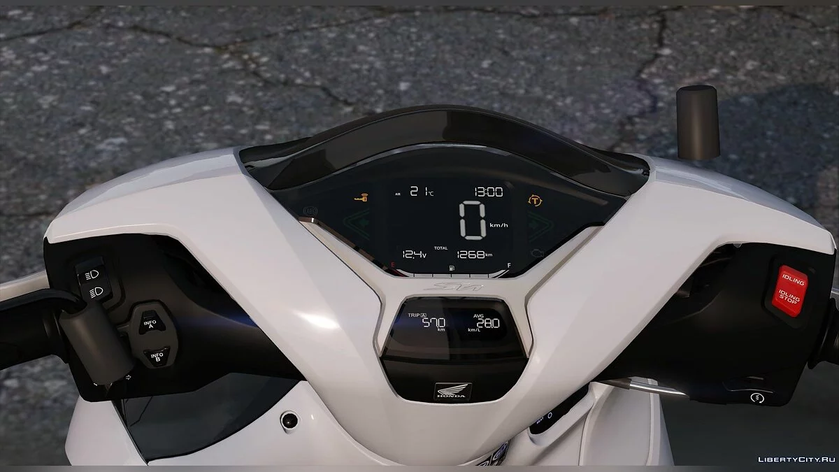 Honda SH 350 2021 [Додаток I Тюнінг] / GTA 5