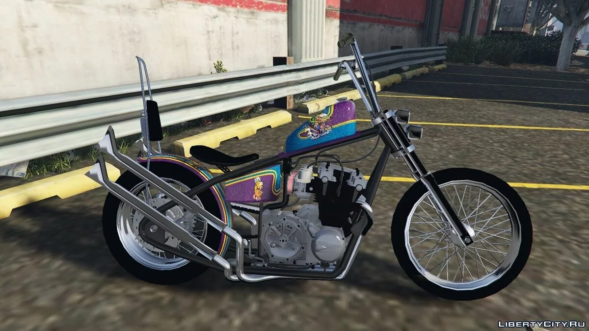 Honda CB750 Chopper [Add-On | Plantilla] 1.2 / GTA 5