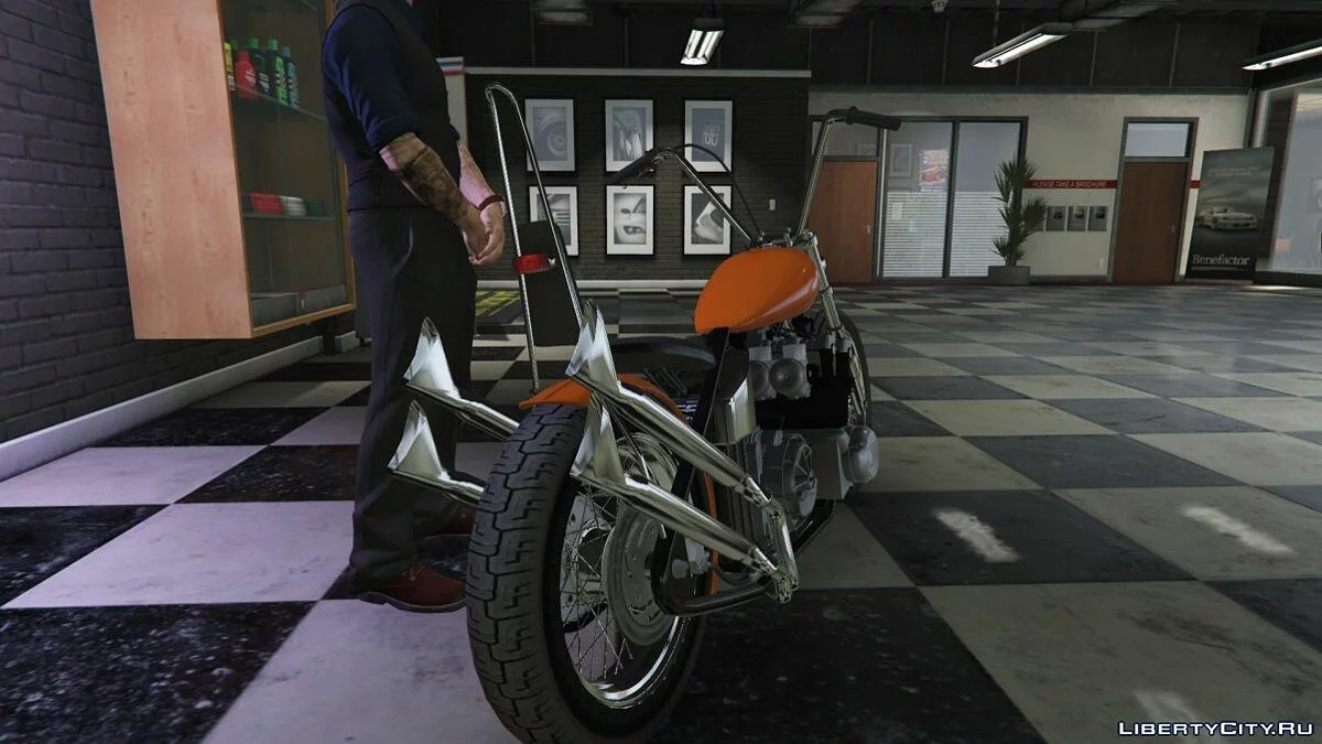 Honda CB750 Chopper [Add-On | Plantilla] 1.2 / GTA 5