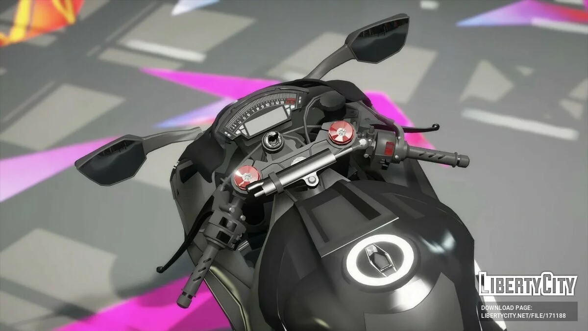 Kawasaki ZX10R Motorcycle Enhanced v1.0 / GTA 5