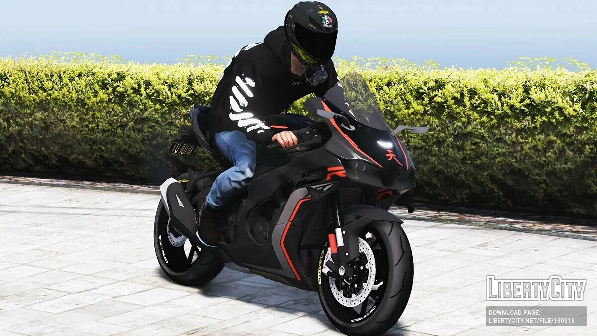 2022 Kawasaki Ninja ZX10 R v1.0 / GTA 5