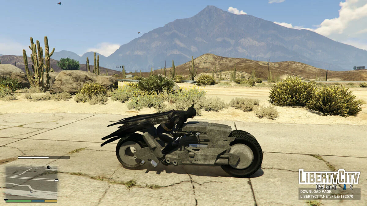 Bat Bike з The Flash [Додаток] 0.1 / GTA 5