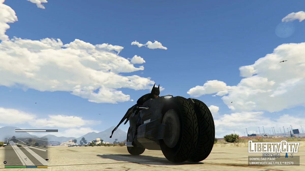 Bat Bike з The Flash [Додаток] 0.1 / GTA 5