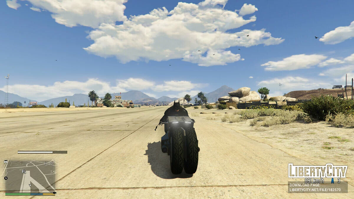 Bat Bike з The Flash [Додаток] 0.1 / GTA 5