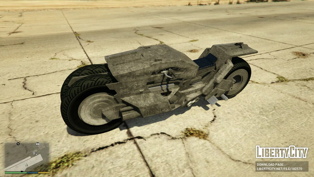 Bat Bike з The Flash [Додаток] 0.1 / GTA 5