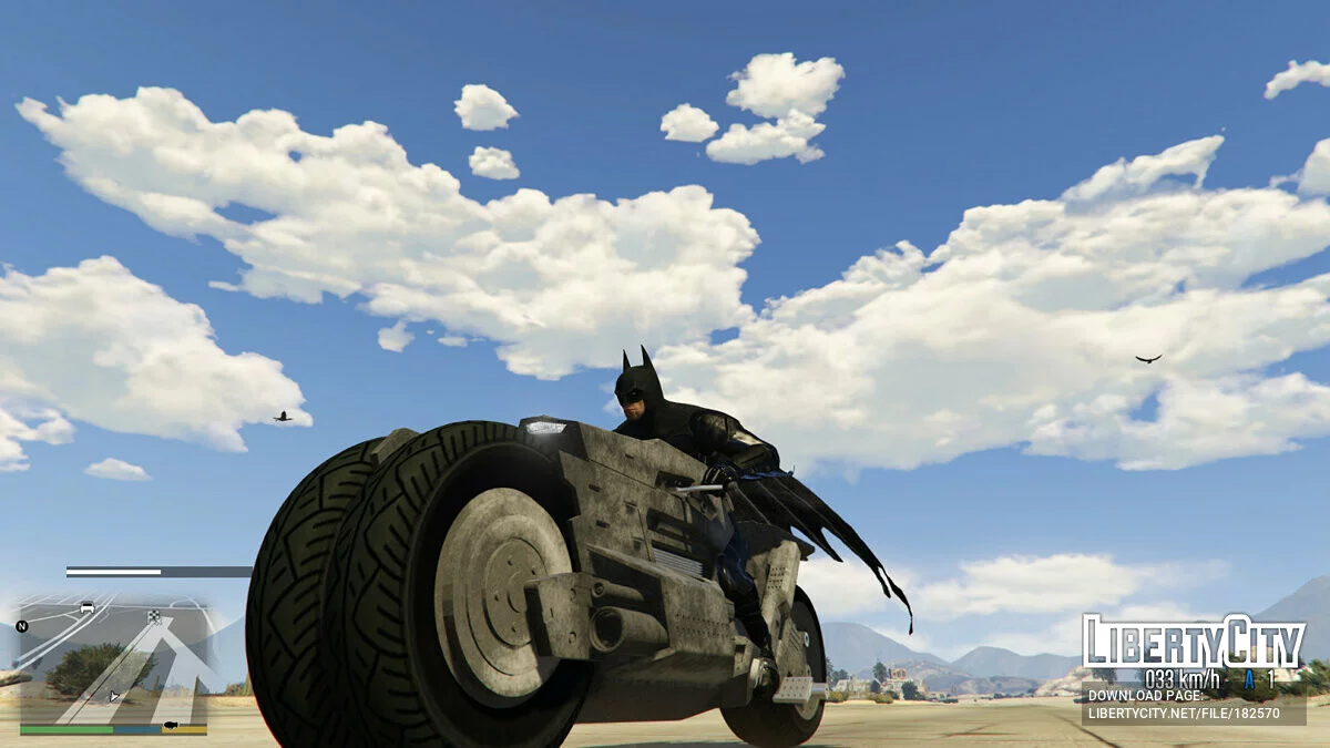 Bat Bike з The Flash [Додаток] 0.1 / GTA 5
