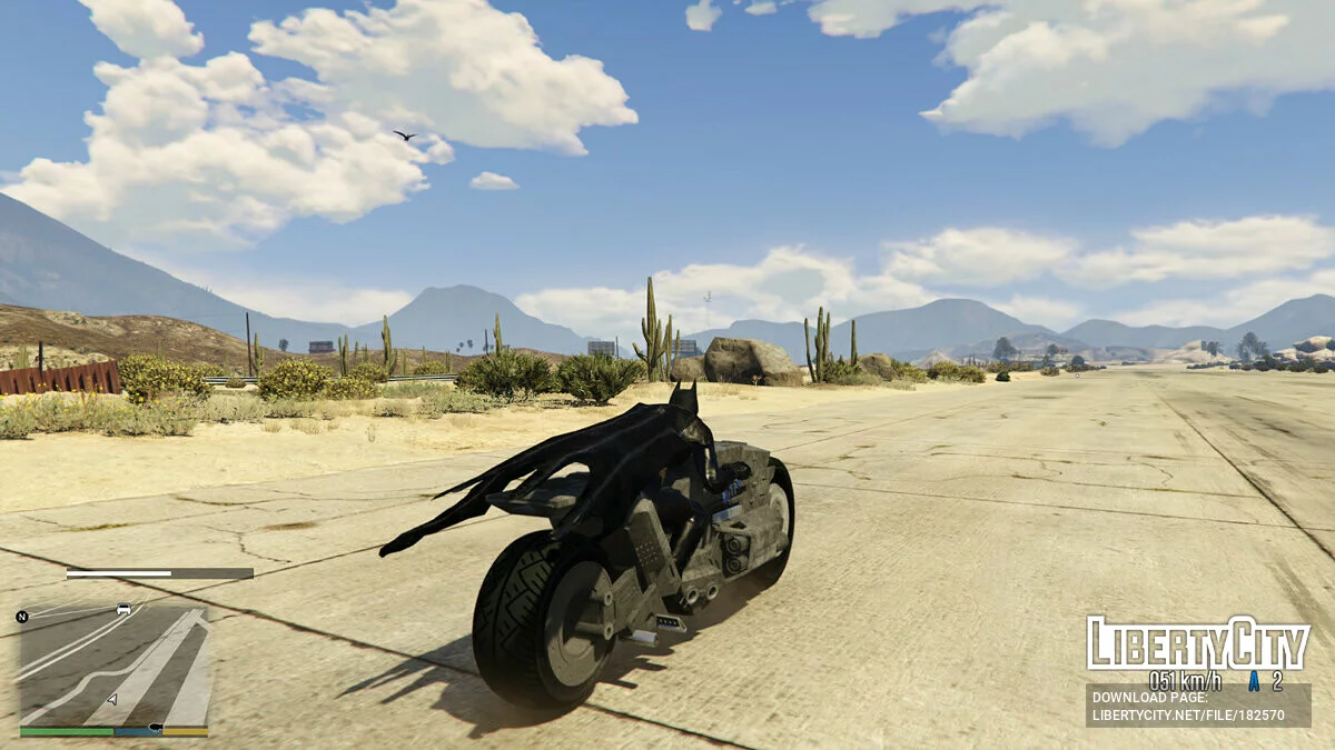 Bat Bike з The Flash [Додаток] 0.1 / GTA 5