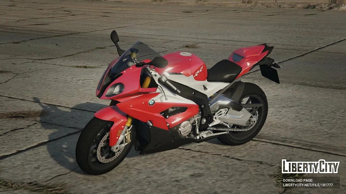 BMW S1000RR 2017 VERMELHO [Add-On] 1.0 / GTA 5