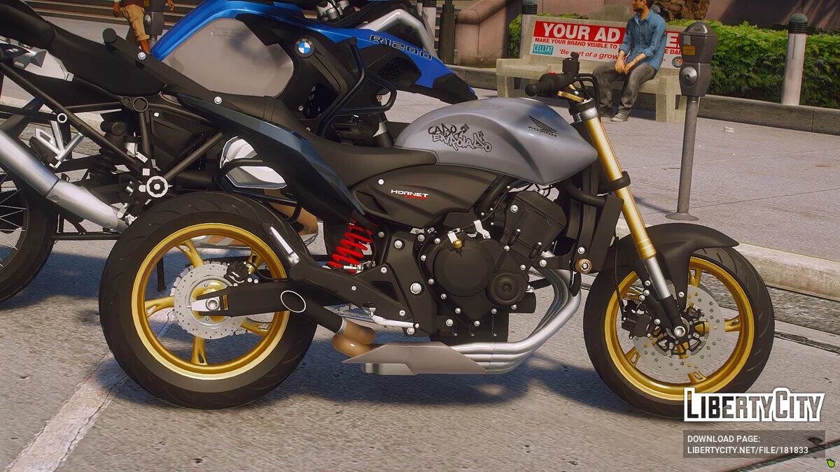Honda Hornet de Grau [Add-on / FiveM] 1.0 / GTA 5