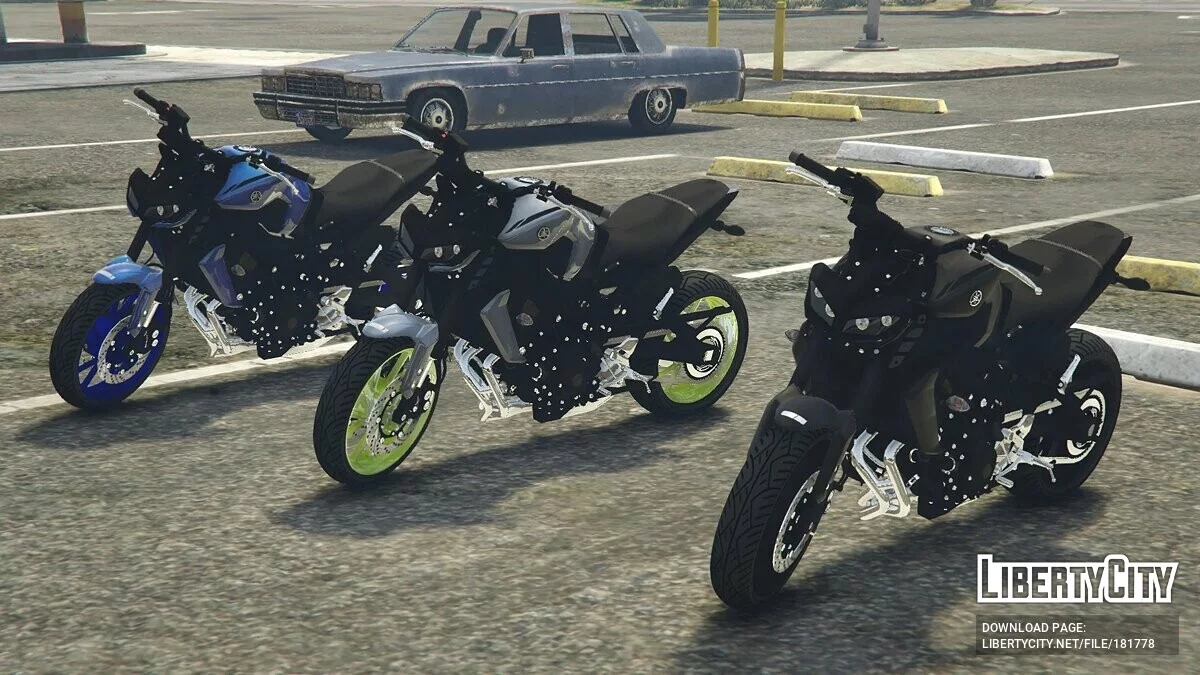 YAMAHA MT-09/FZ-09 2017 [Add-On] 0.2 beta / GTA 5