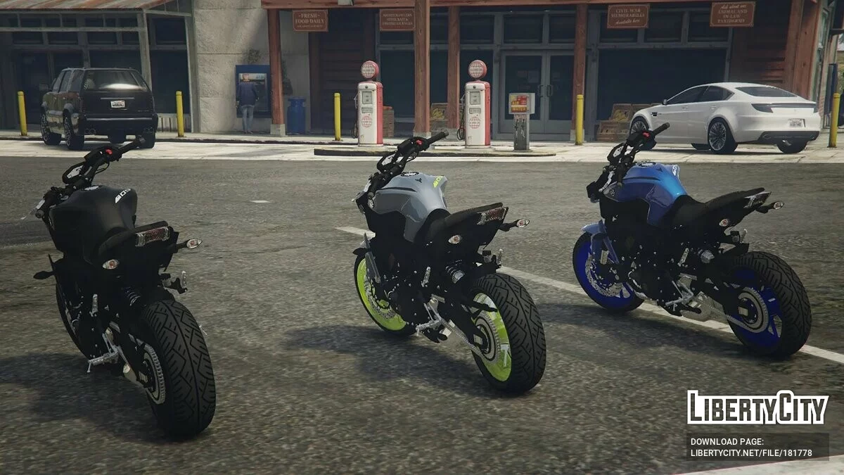 YAMAHA MT-09/FZ-09 2017 [Add-On] 0.2 beta / GTA 5