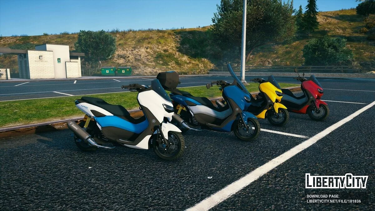 Yamaha Nmax 155 [Add-On | Tuning] 1.0 / GTA 5