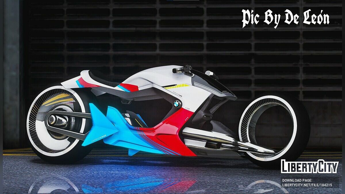 Скачать BMW Concept Motorcycle для GTA 5