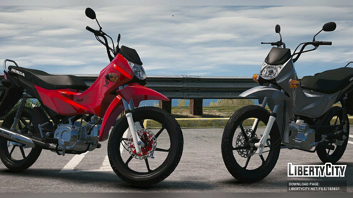 Honda Pop110i [Add-On / FiveM] 1.0 / GTA 5