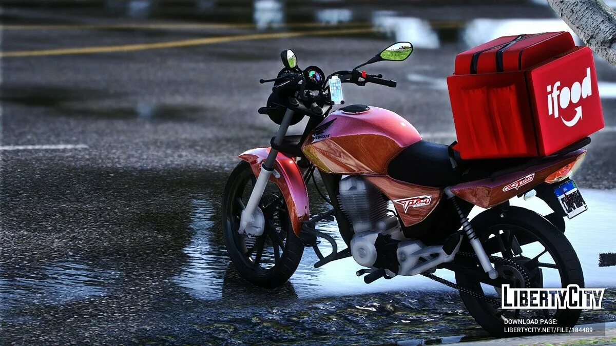 Honda Titan 2008 v1.0 / GTA 5