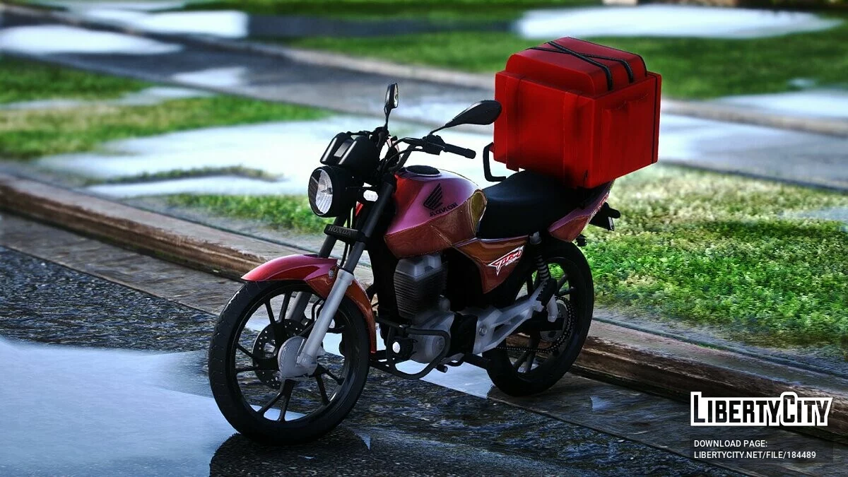 Honda Titan 2008 v1.0 / GTA 5