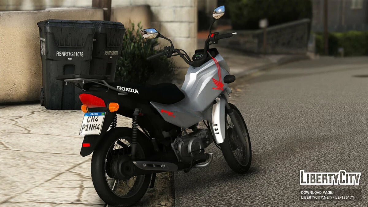 Honda Pop 110 Montadinha [Add-On] 1.0 / GTA 5