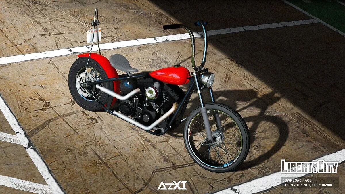 Harley Davision Twin Cam Custom [Add-On / FiveM] 1.0 / GTA 5