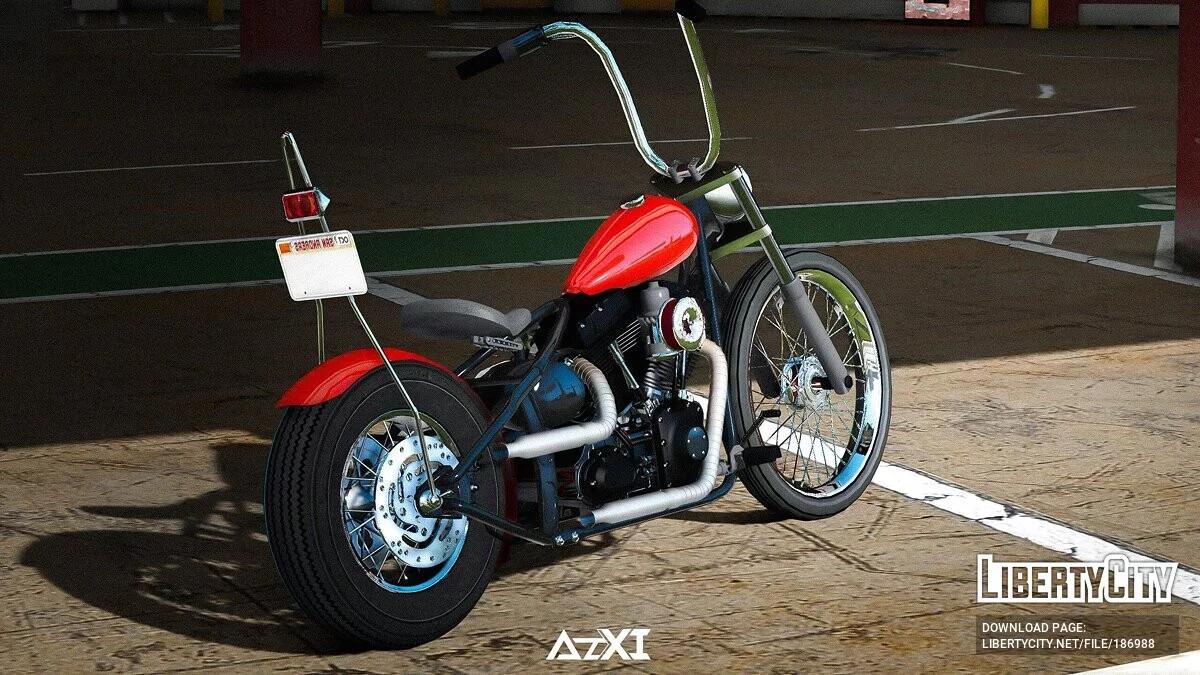 Harley Davision Twin Cam Custom [Add-On / FiveM] 1.0 / GTA 5