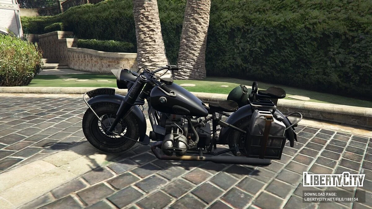 BMW R-75 War Edition v1.0.0 / GTA 5
