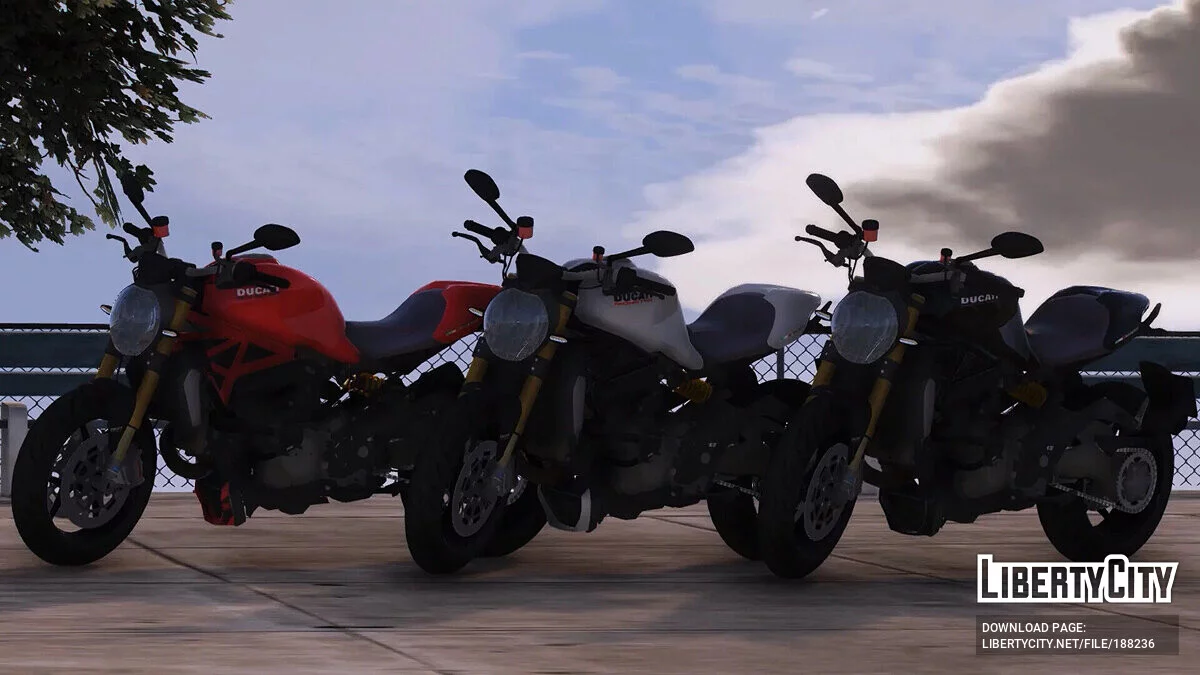 Ducati Monster 1200 S v1.1 / GTA 5