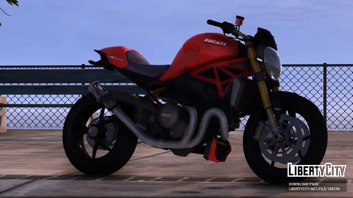 Ducati Monster 1200 S v1.1 / GTA 5