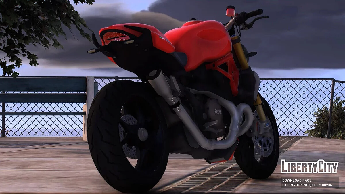 Ducati Monster 1200 S v1.1 / GTA 5