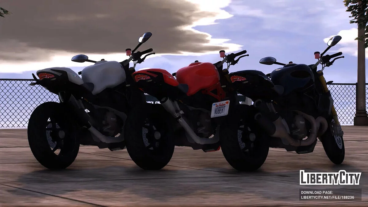 Ducati Monster 1200 S v1.1 / GTA 5