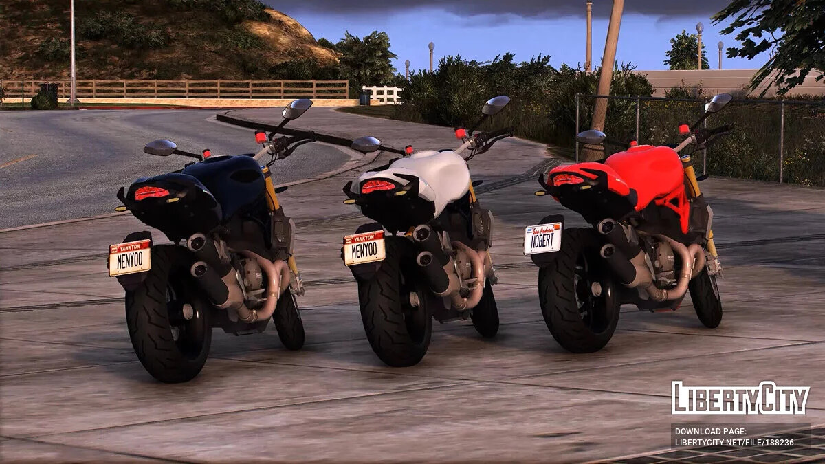 Ducati Monster 1200 S v1.1 / GTA 5
