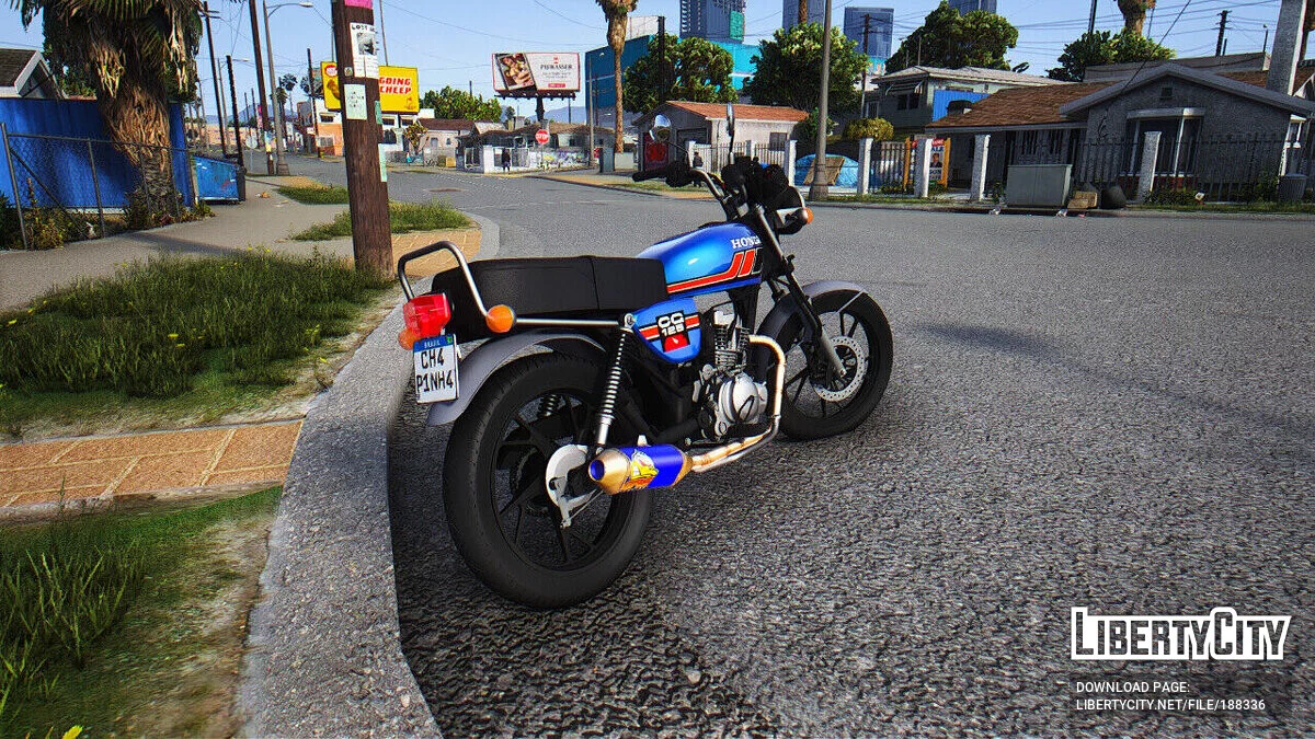 Honda Cg Bolinha v1.0 / GTA 5