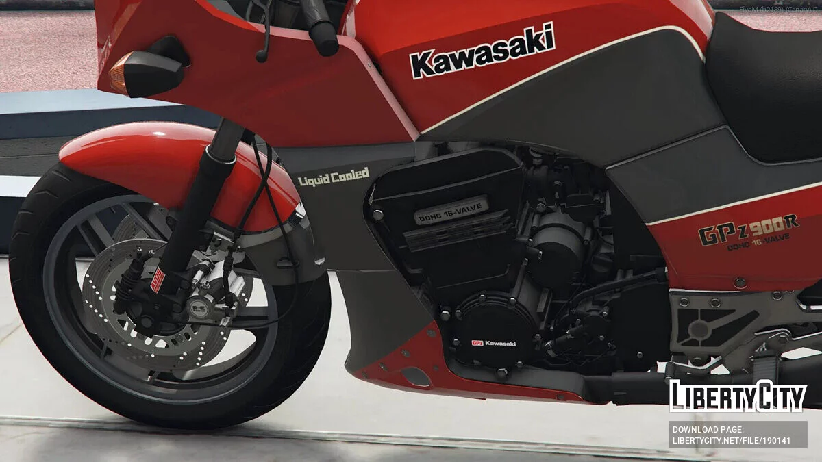 Kawasaki GPZ-900R v1.0 / GTA 5
